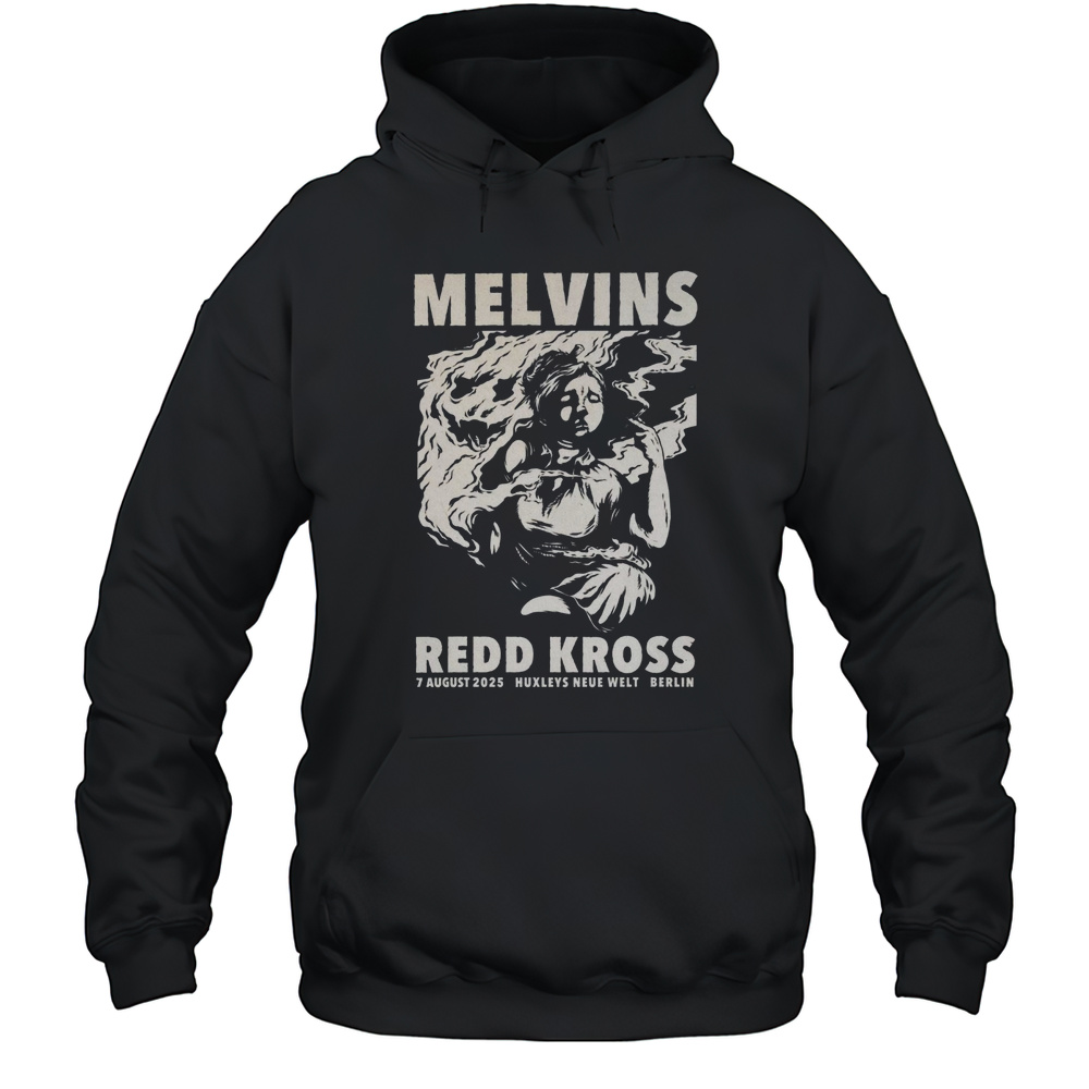 Melvins Aug 7 2025 Berlin Tour Poster T-Shirt Unisex Hoodie