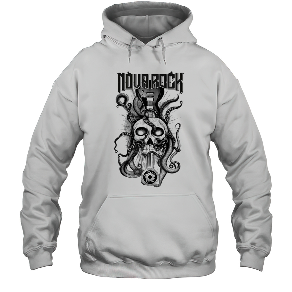 Nova Rock Festival Sword Skull T-shirt Unisex Hoodie
