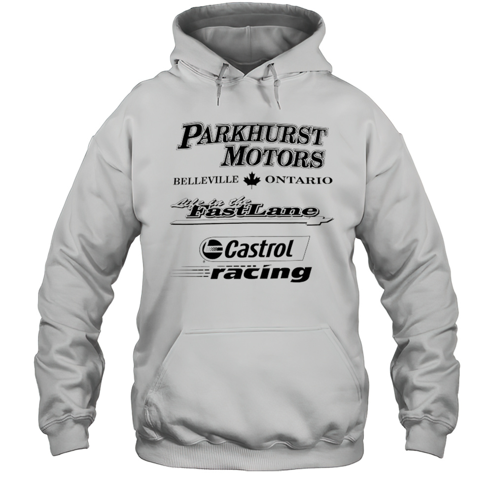 Parkhurst Motors Belleville Ontario Castrol Racing Shirt Unisex Hoodie
