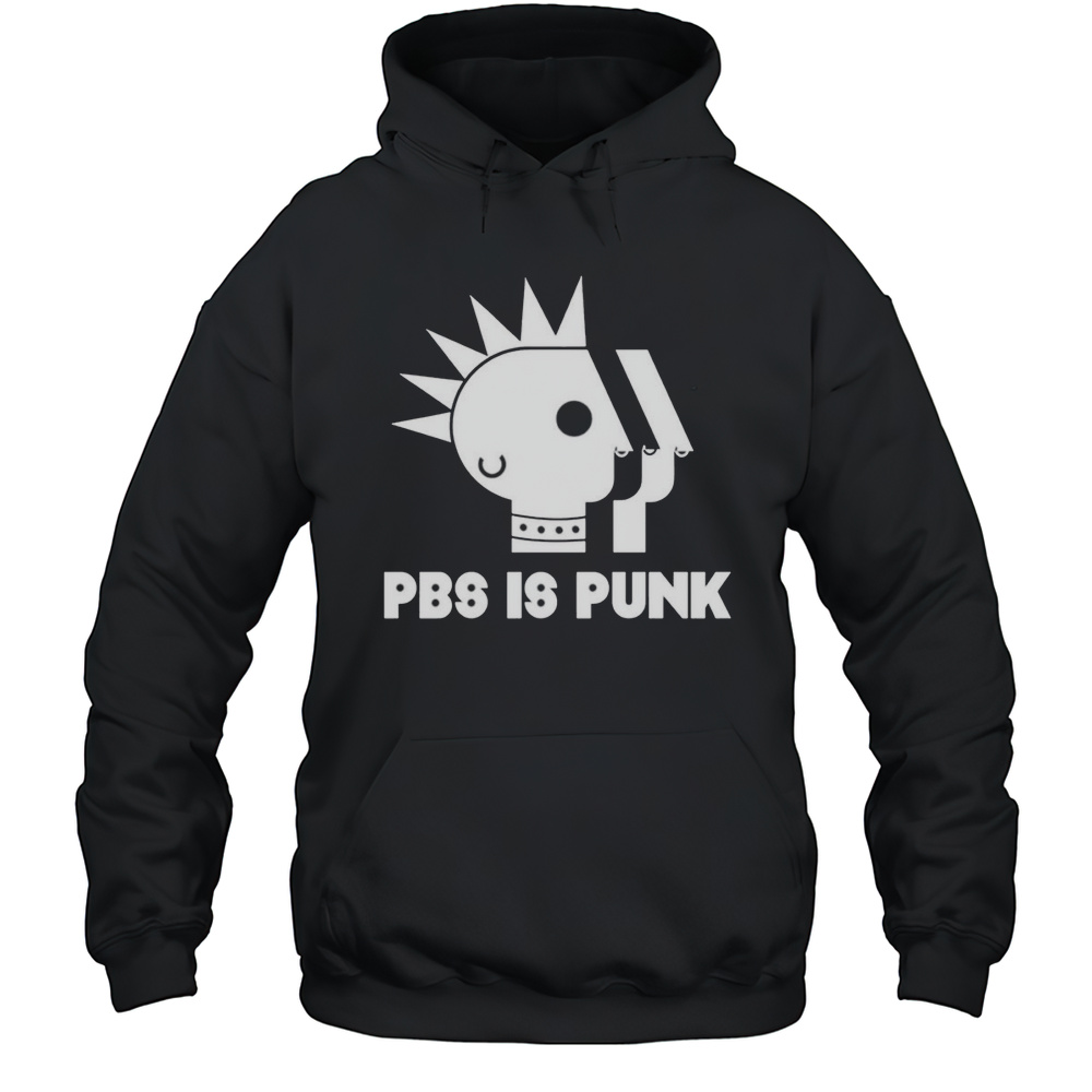 Pbs Is Punk Graphic Shirt Unisex Hoodie