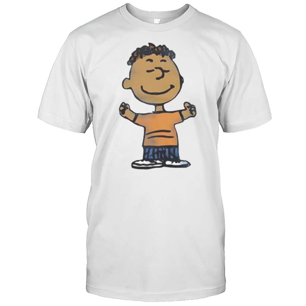 Peanuts Franklin Character Cartoon Cute Shirt