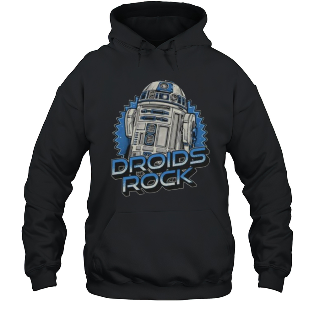 R2 D2 Droids Rock Shirt Unisex Hoodie