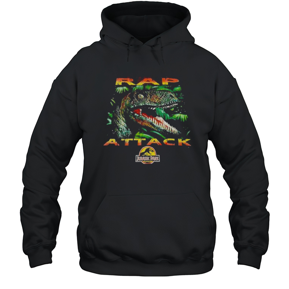 Rap Attack Jurassic Park Graphic Shirt Unisex Hoodie