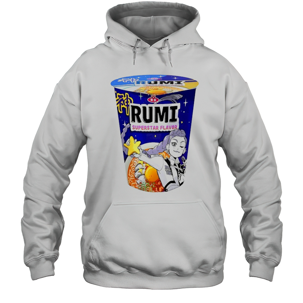Rumi Superstar Flavor Ramen KPop Demon Hunters Shirt Unisex Hoodie