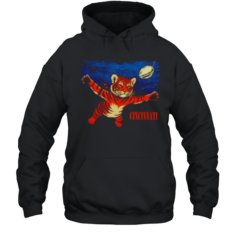 Smells Like Team Spirit Cincinnati X Nevermind Shirt Unisex Hoodie