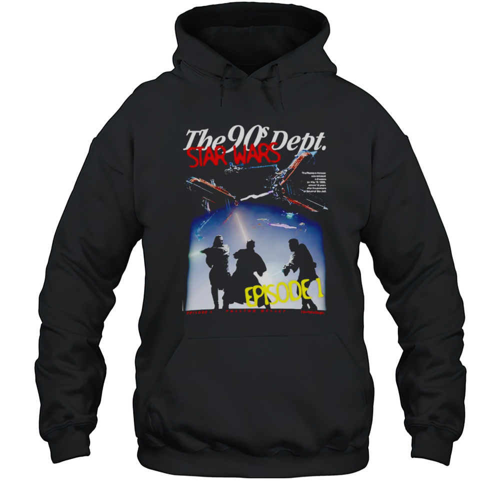Star Wars Episode I Phantom Menace Shirt Unisex Hoodie