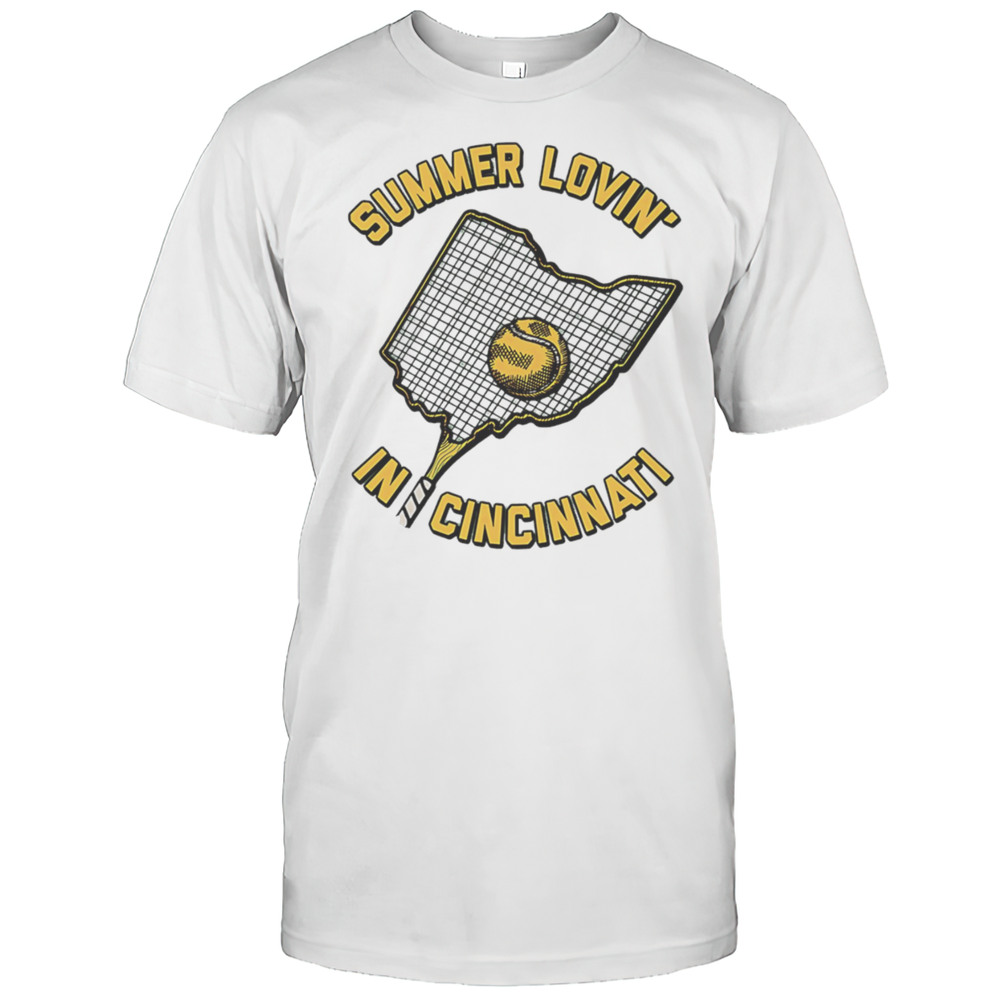 Summer Lovin In Cincinnati Tennis Shirt