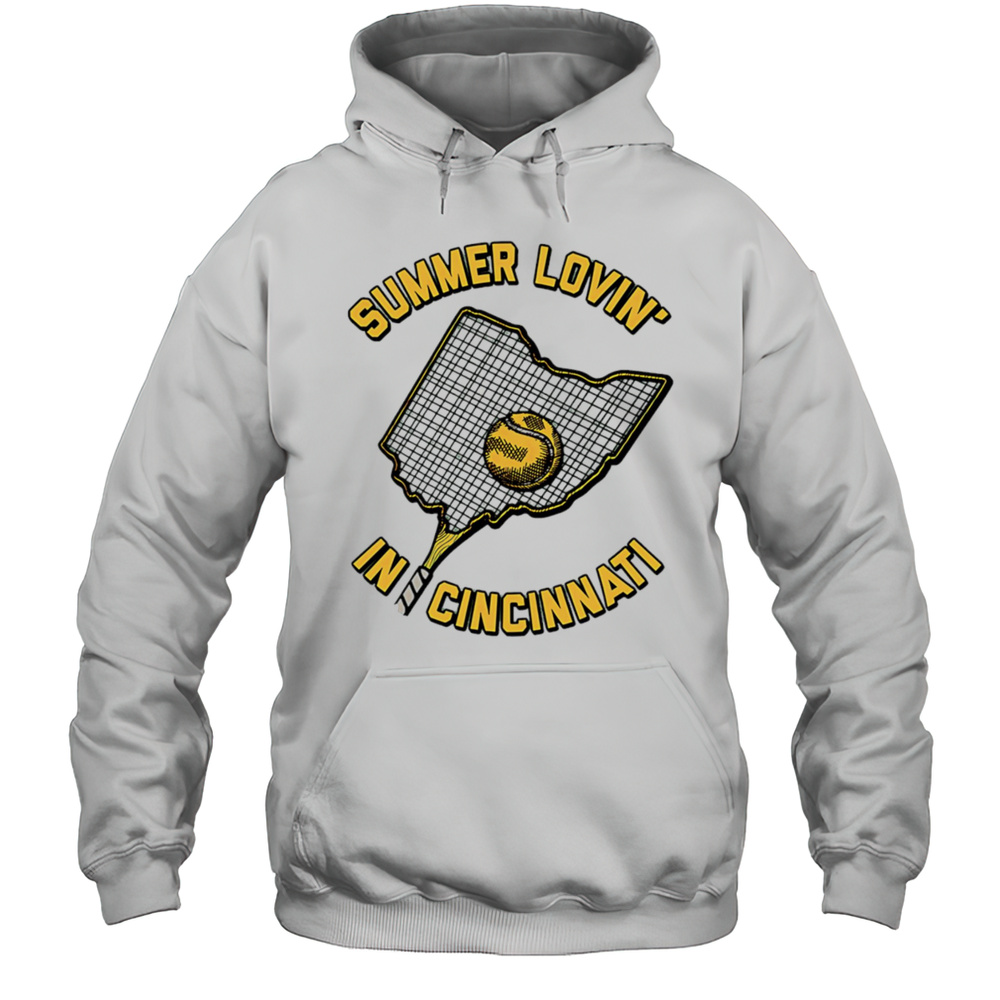 Summer Lovin In Cincinnati Tennis Shirt Unisex Hoodie