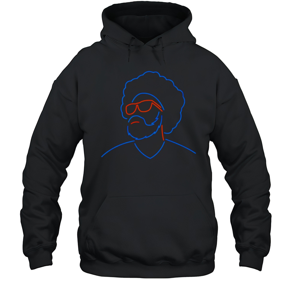 The Jingle Man Neon Shirt Unisex Hoodie