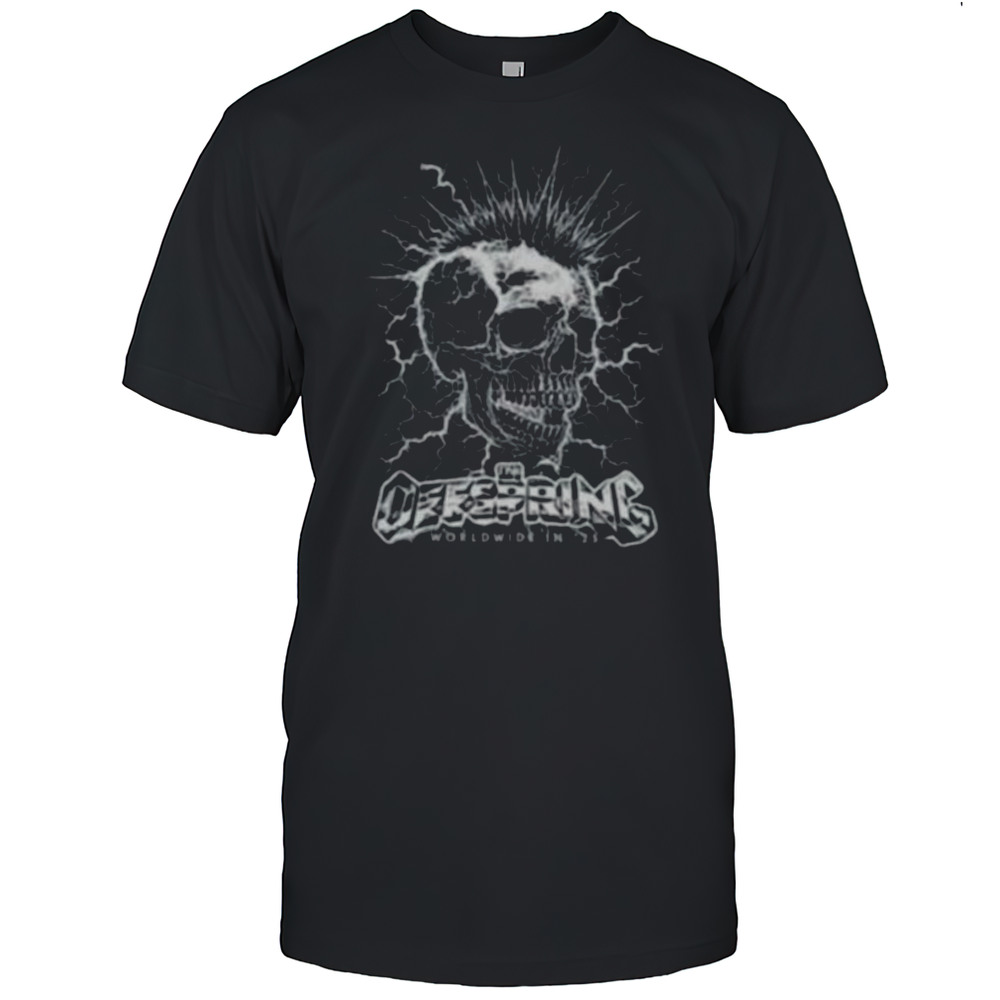 The Offspring Worldwide In 25 Skull Graphic Shirt