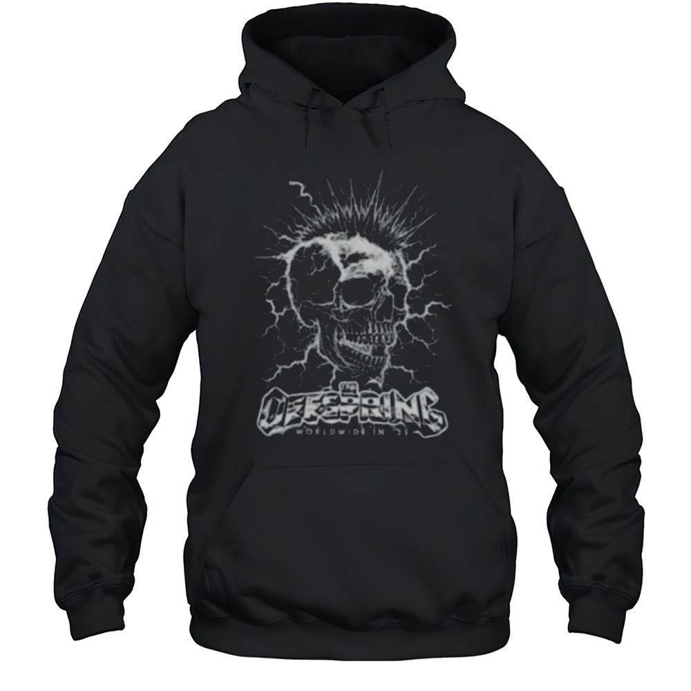 The Offspring Worldwide In 25 Skull Graphic Shirt Unisex Hoodie