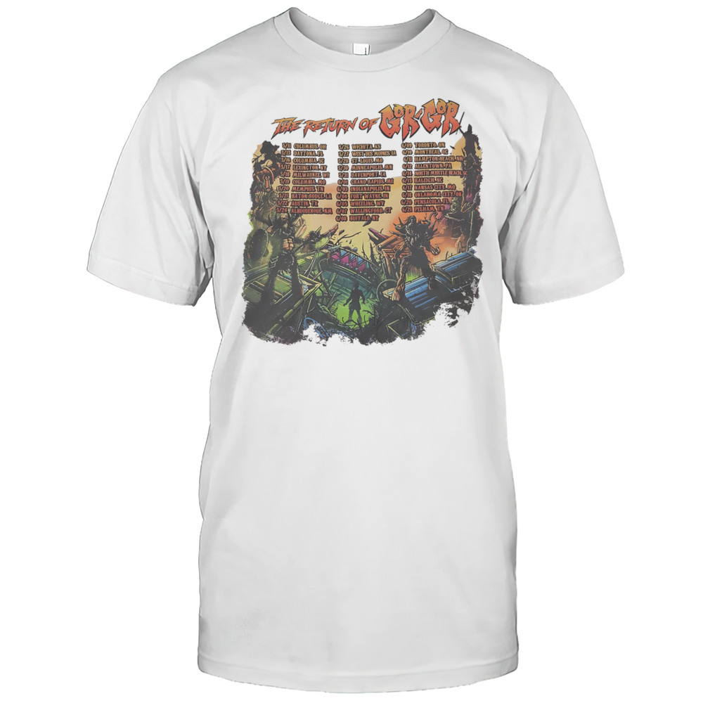 The Return Of Gor-gor Vintage Shirt