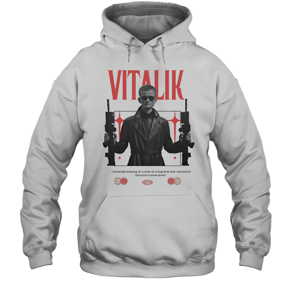 Vitalik Drop Shoulder Shirt Unisex Hoodie