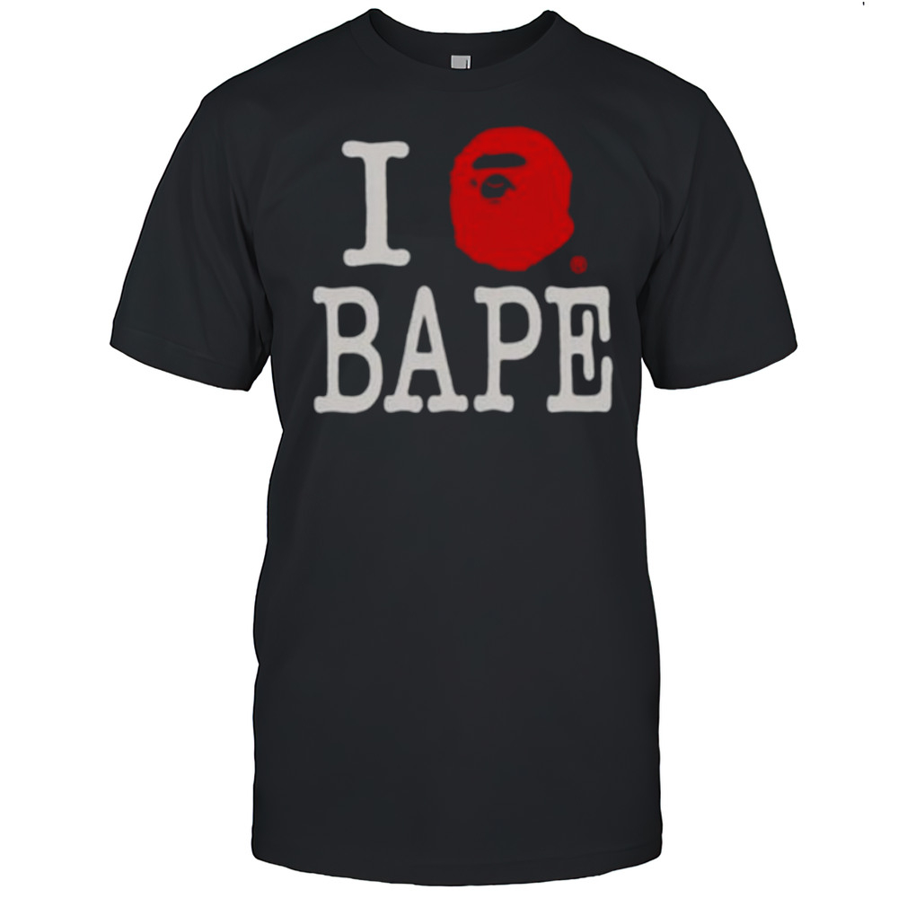 BAPE LOGO INSIDE OUT RELAXED FIT Shirt