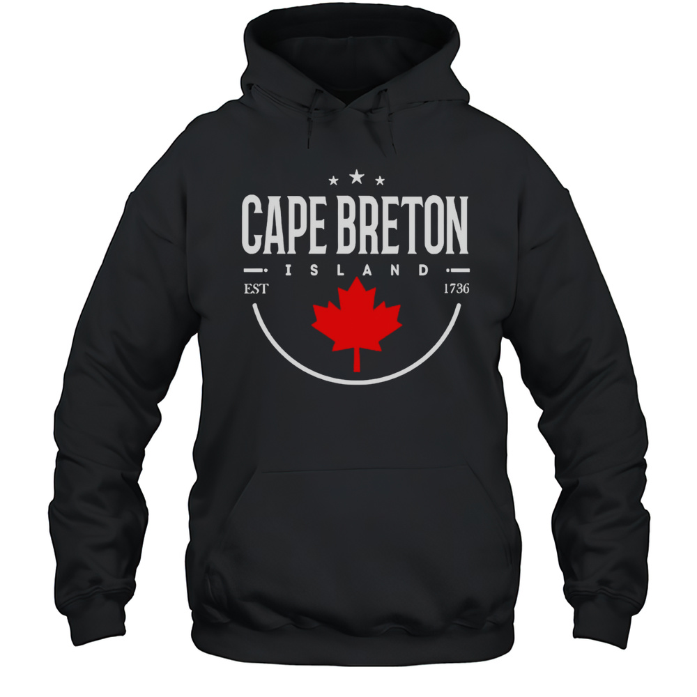 Cape Breton Island Est 1736 Shirt Unisex Hoodie