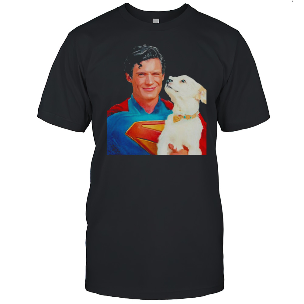 Clark Kent And Krypto The Superdog T-Shirt