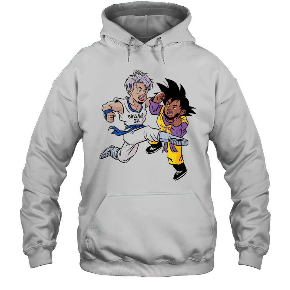 Cooper Flagg Vs Bronny James Dragon Ball Shirt Unisex Hoodie