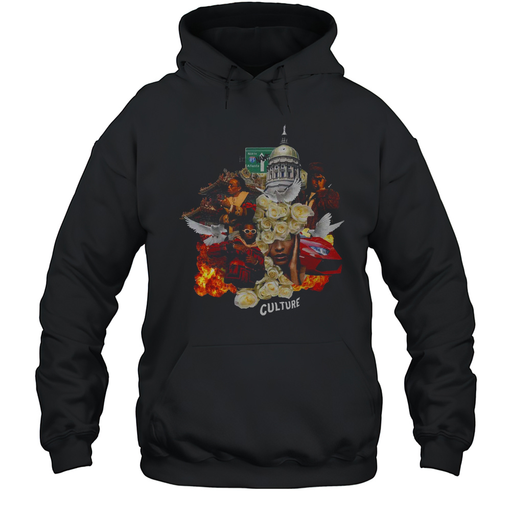 Culture Migos Graphic Shirt Unisex Hoodie