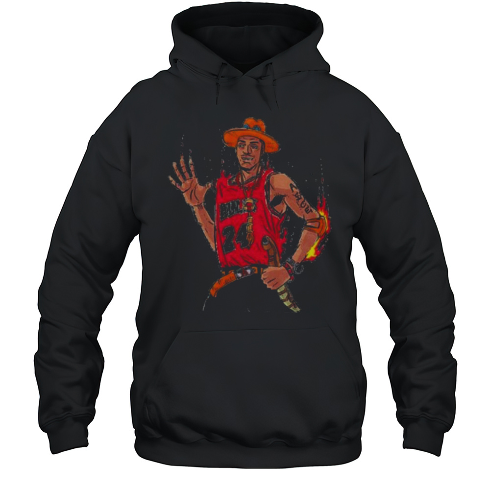 D. Luffy One Piece X Noa Essengue Chicago Bulls NBA Basketball Cartoon Shirt Unisex Hoodie