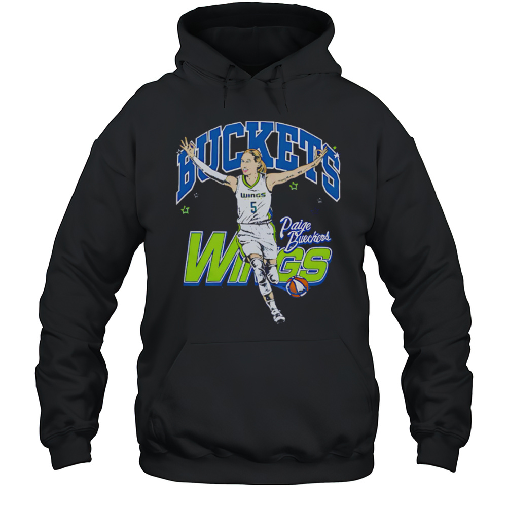 Dallas Wings Paige Bueckers Buckets Vintage Champions Shirt Unisex Hoodie
