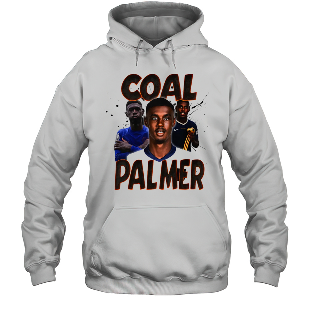 Dark Coal Palmer Shirt Unisex Hoodie