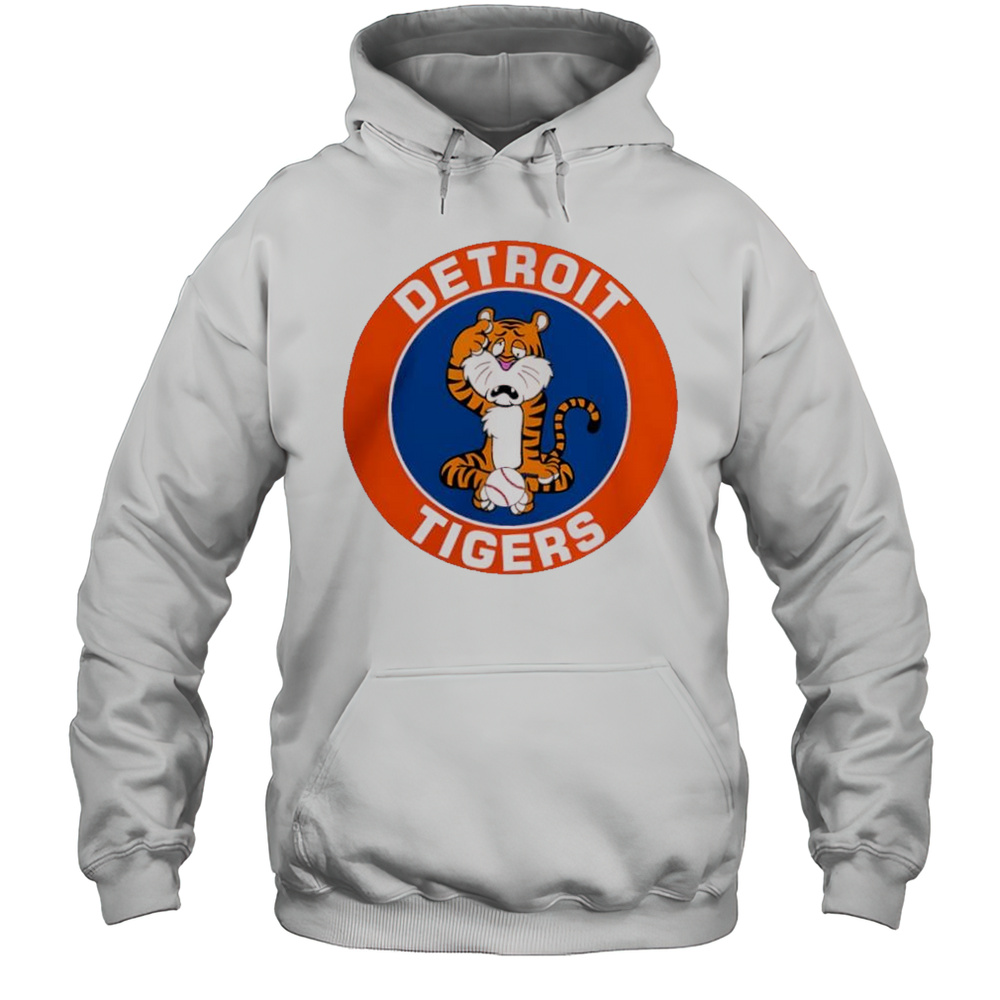 Detroit Tigers Funny Tigers Logo Shirt Unisex Hoodie