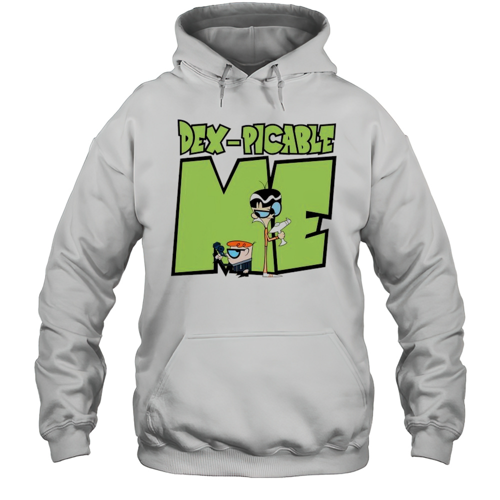 Dexters Laboratory X Dex-Picable Me Cartoon Shirt Unisex Hoodie