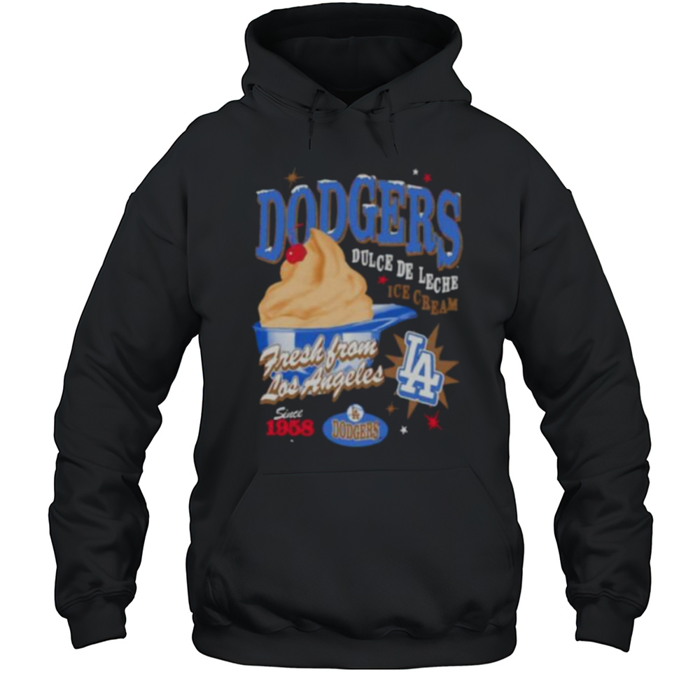 Dodgers Ice Cream Fresh From Los Angeles Shirt Unisex Hoodie