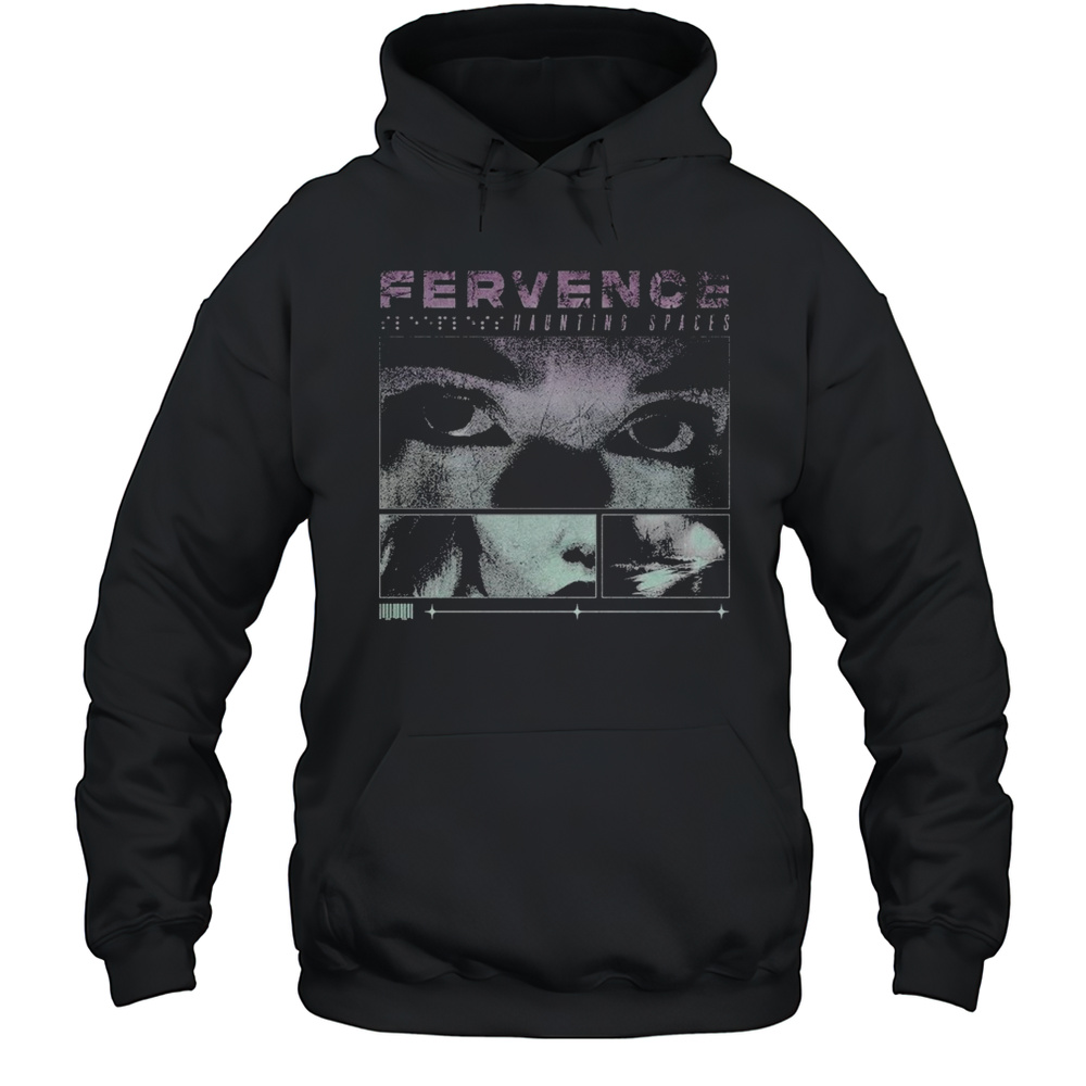 Fervence Haunting Spaces Eyes T-shirt Unisex Hoodie