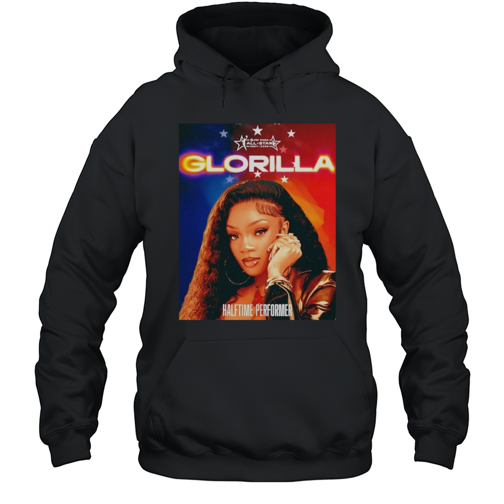 GloRilla 2025 ATT WNBA All Star Game Halftime Perform Shirt Unisex Hoodie