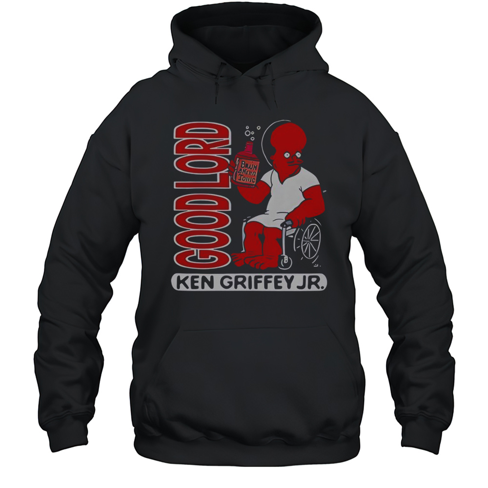 Ken Griffey Jr Good Lord Cartoon T-Shirt Unisex Hoodie