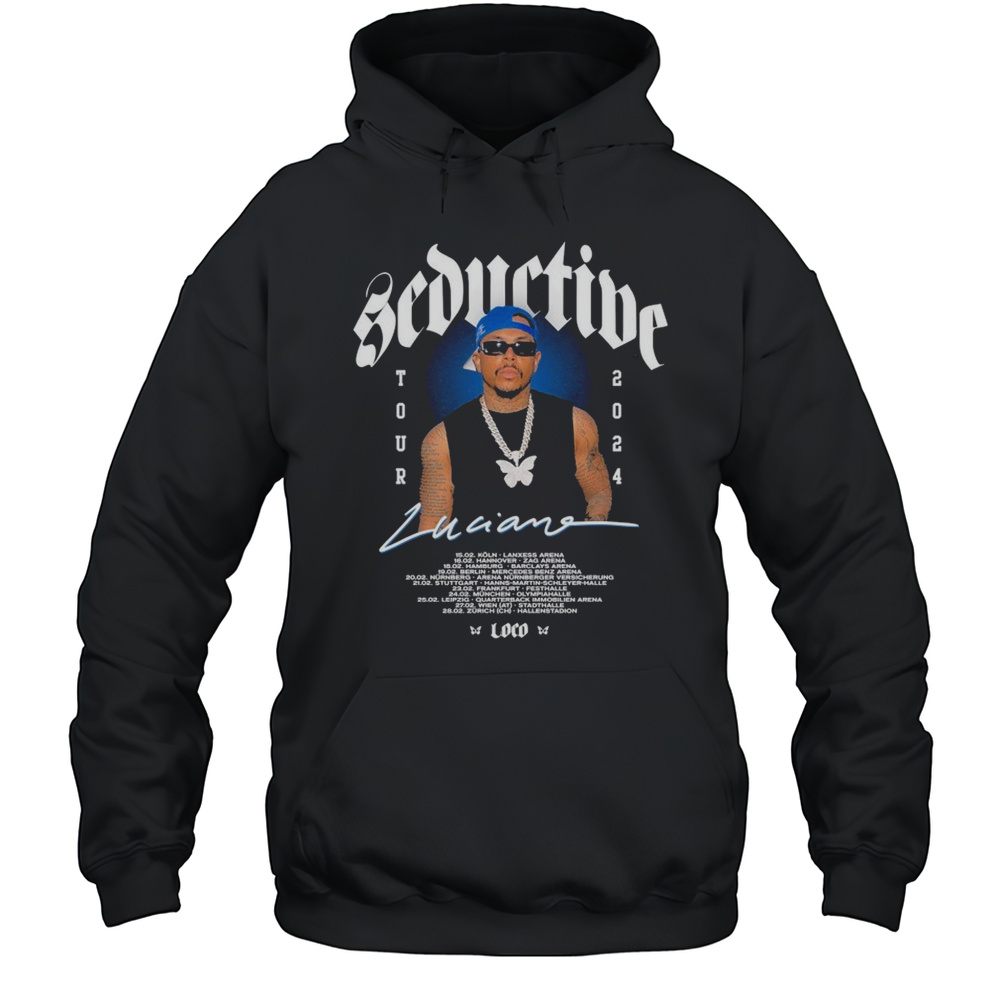 Luciano Seductive Tour 2024 T-shirt Unisex Hoodie