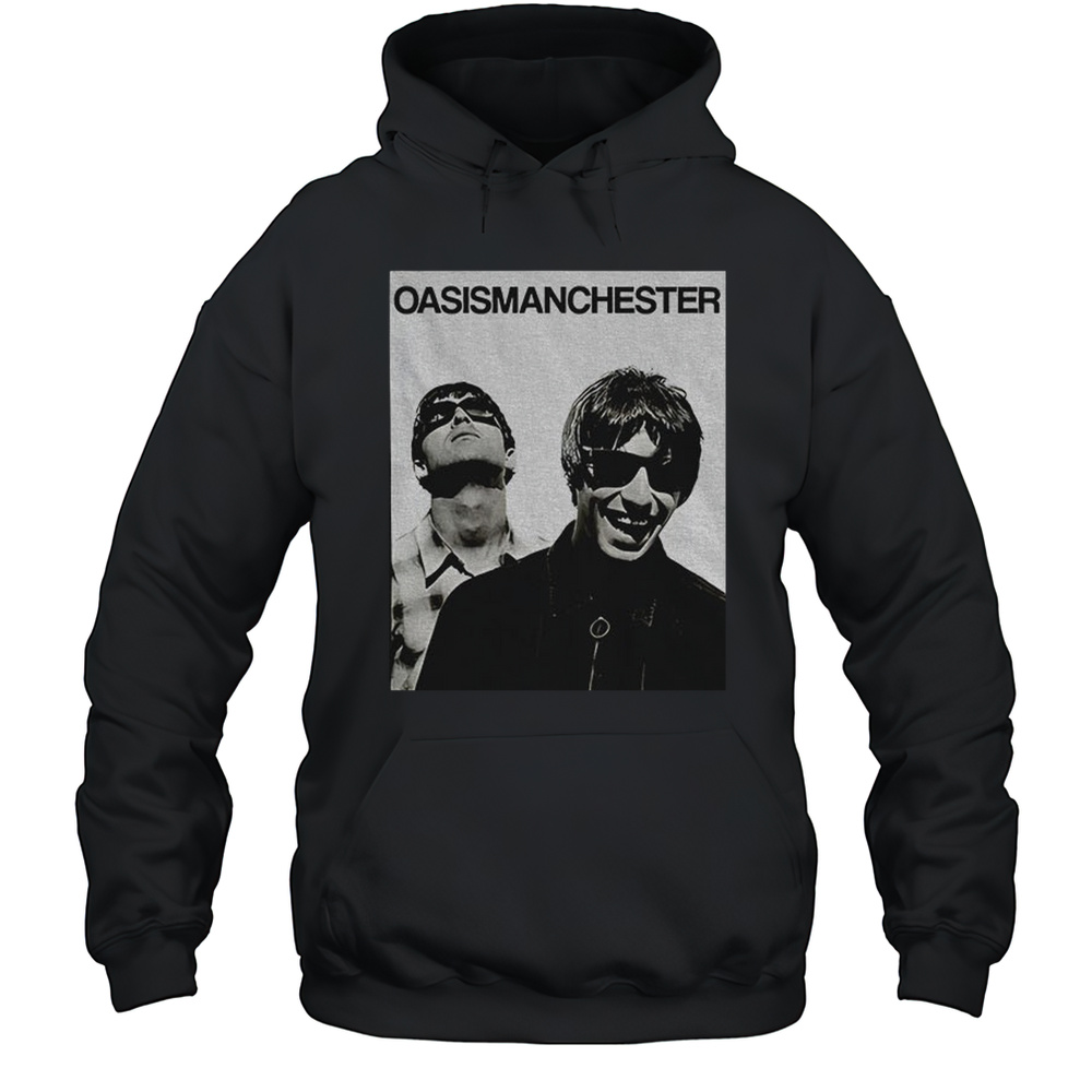 Oasis Manchester Rock Band Vintage Shirt Unisex Hoodie
