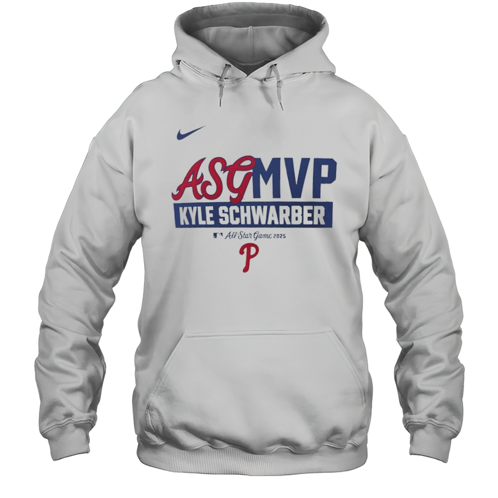 Philadelphia Phillies Kyle Schwarber 2025 MLB All-Star Game MVP Shirt Unisex Hoodie