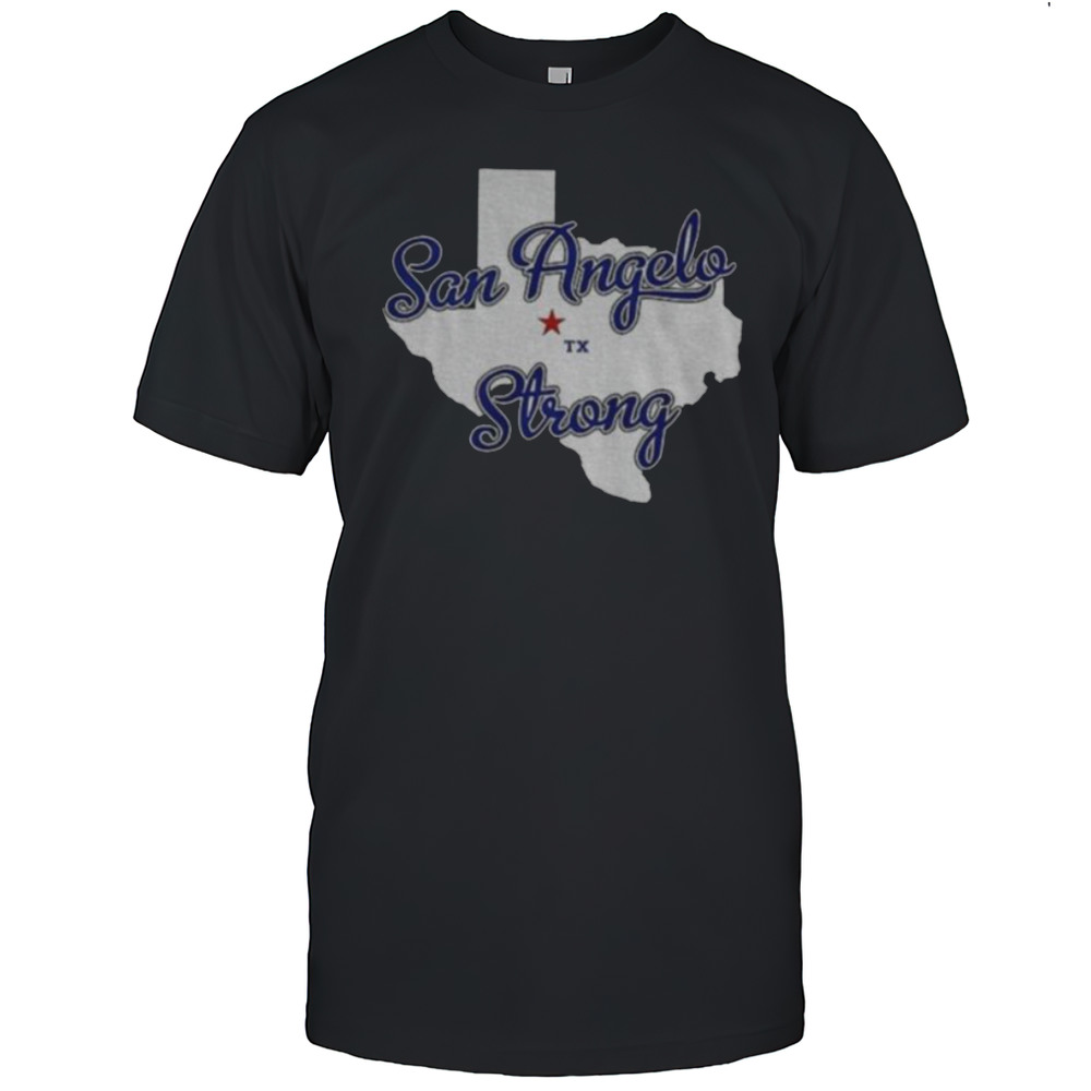 San Angelo Strong Texas Strong Parody Shirt