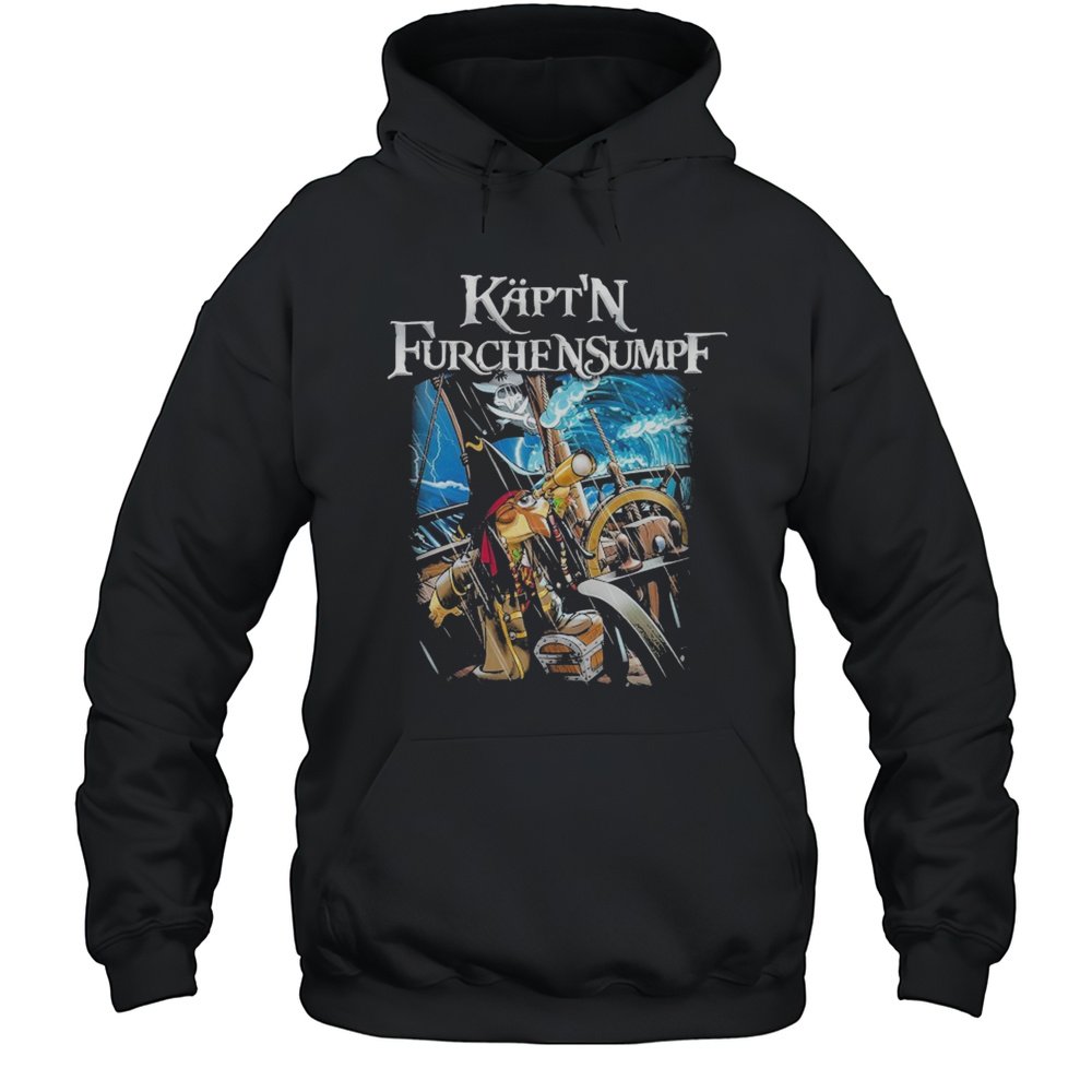 Sascha Grammel Kptn Furchensumpf T-shirt Unisex Hoodie