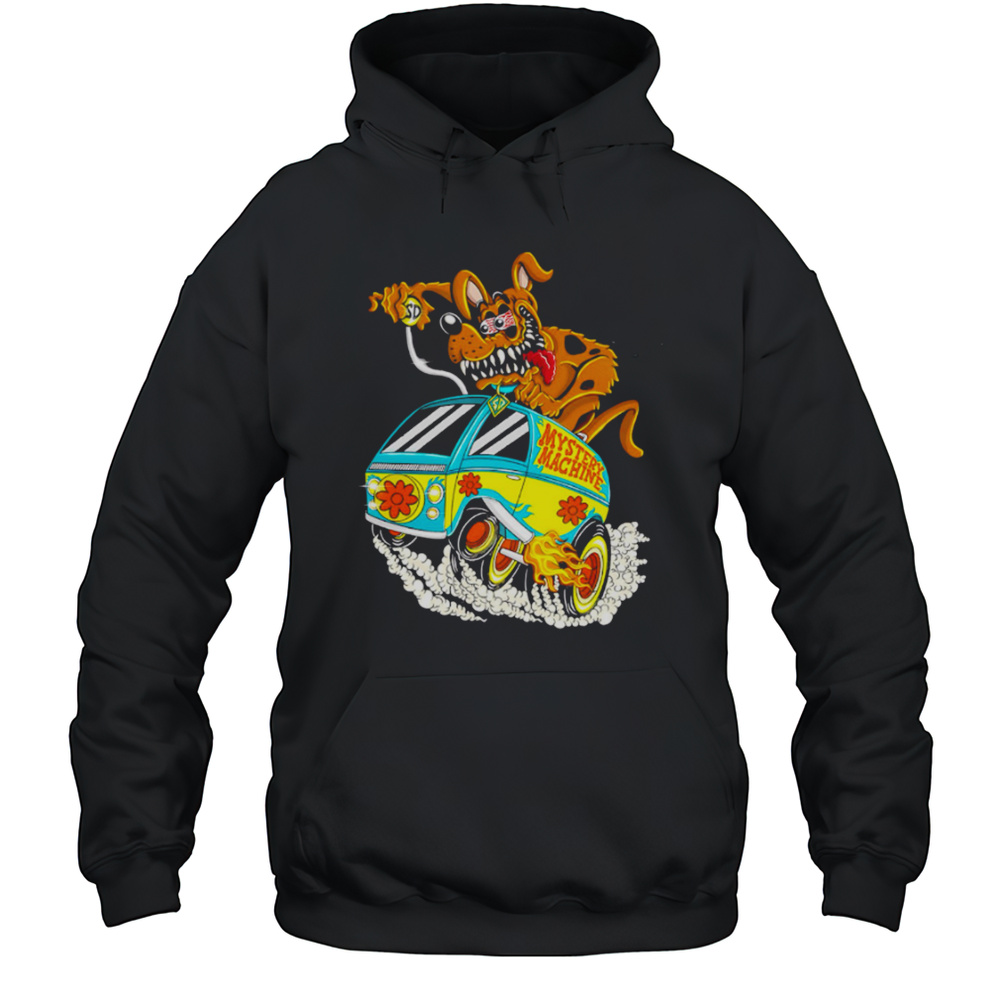 Scooby Funky Dog Mystery Machine Shirt Unisex Hoodie