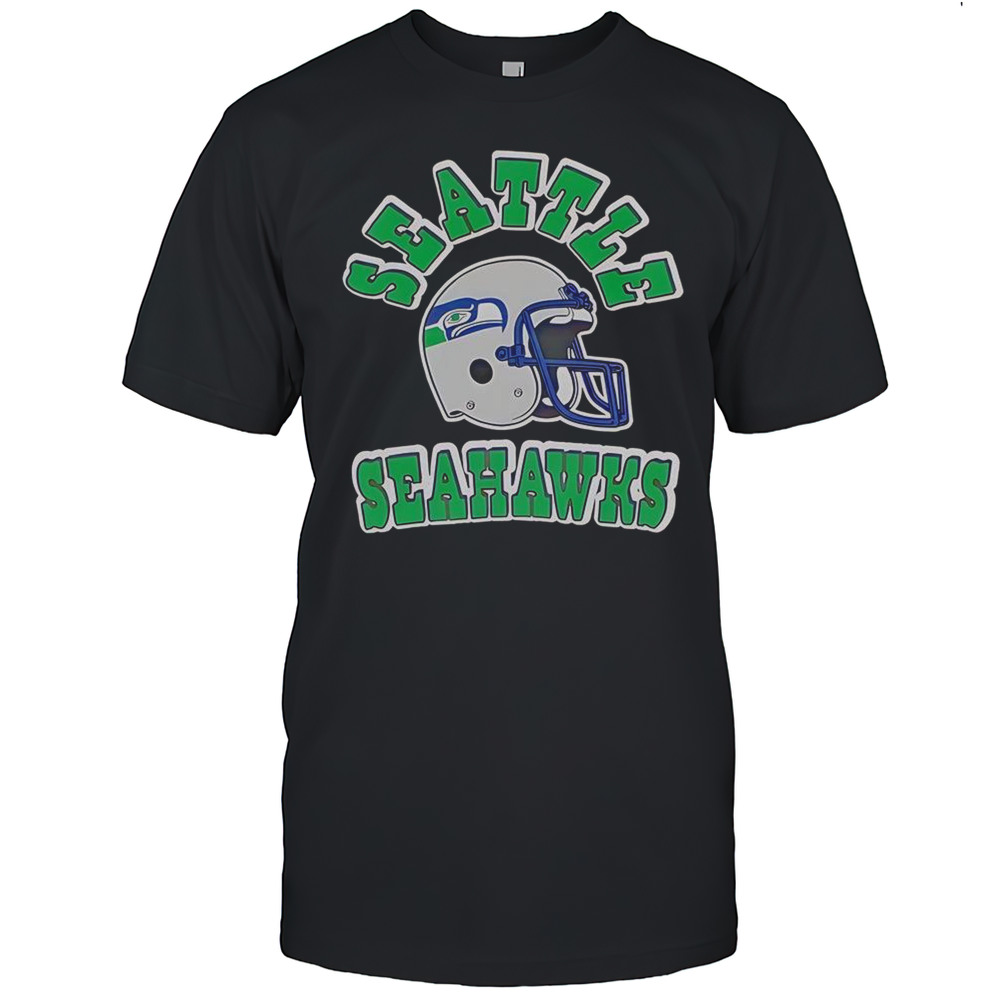 Seattle Seahawks Helmets Logo T-Shirt
