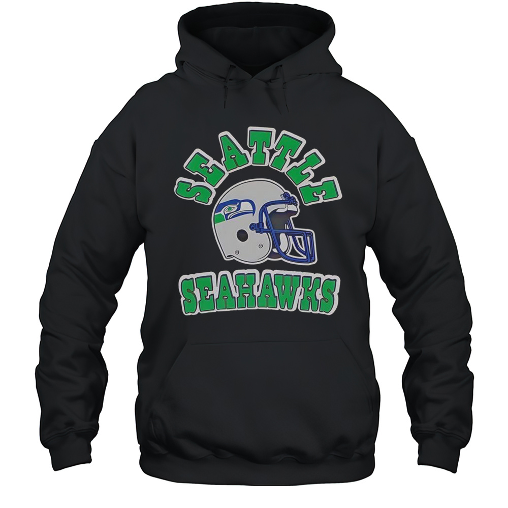 Seattle Seahawks Helmets Logo T-Shirt Unisex Hoodie