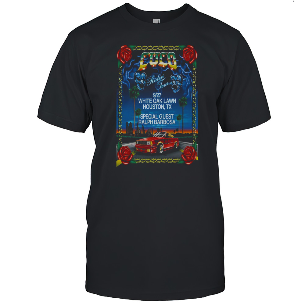 Sept 29 2025 CUCO Houston TX Tour Poster T-Shirt