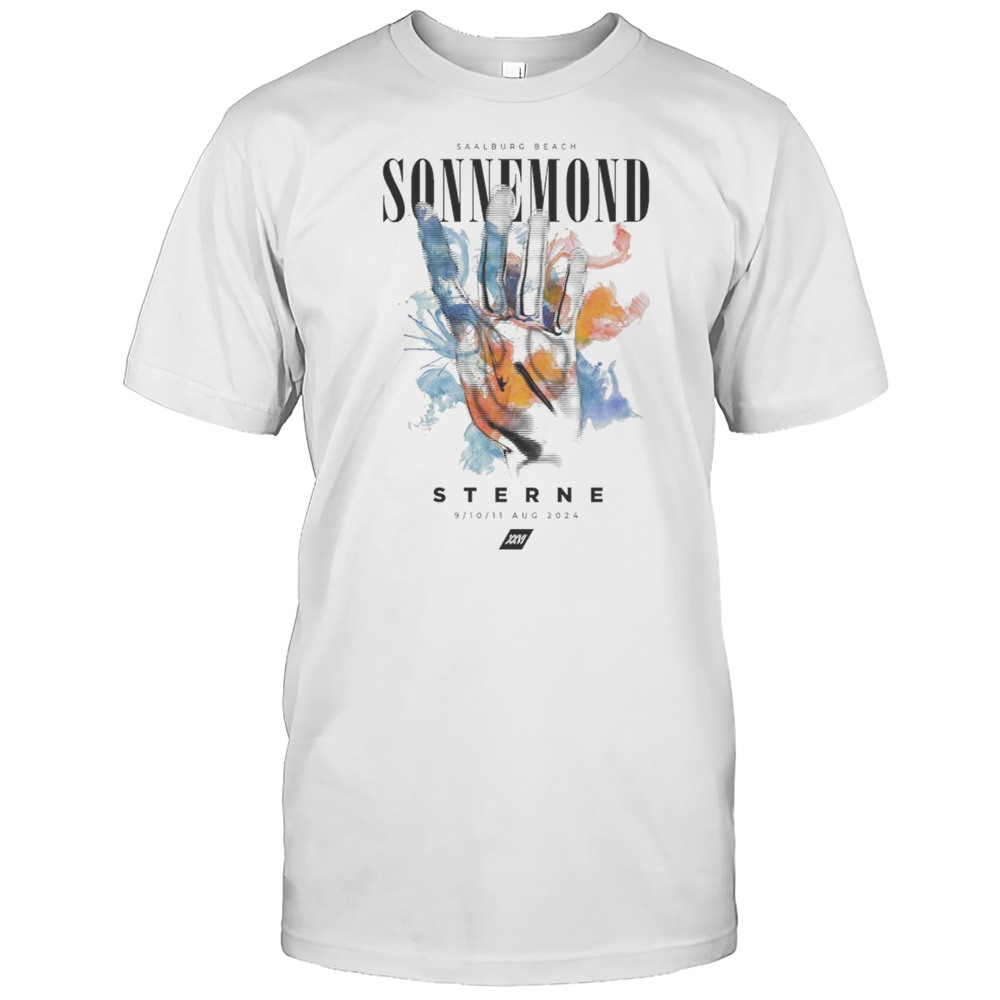 SonneMondSterne Festival Sterne Aqua T-shirt