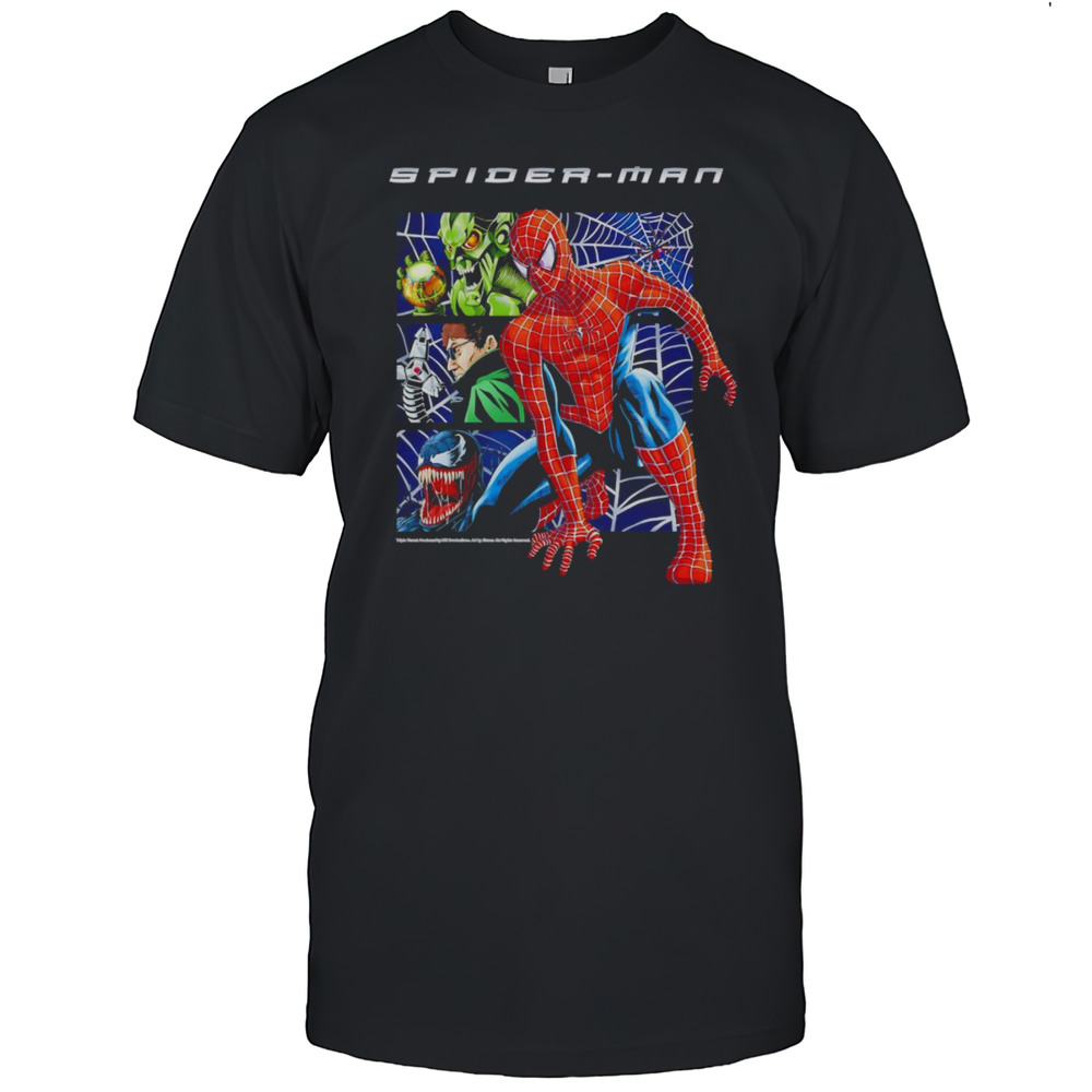 Spider Man Vs Triple Threat Shirt