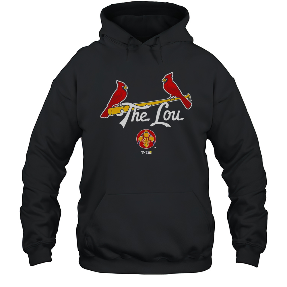 St. Louis Cardinals The Lou Logo T-Shirt Unisex Hoodie