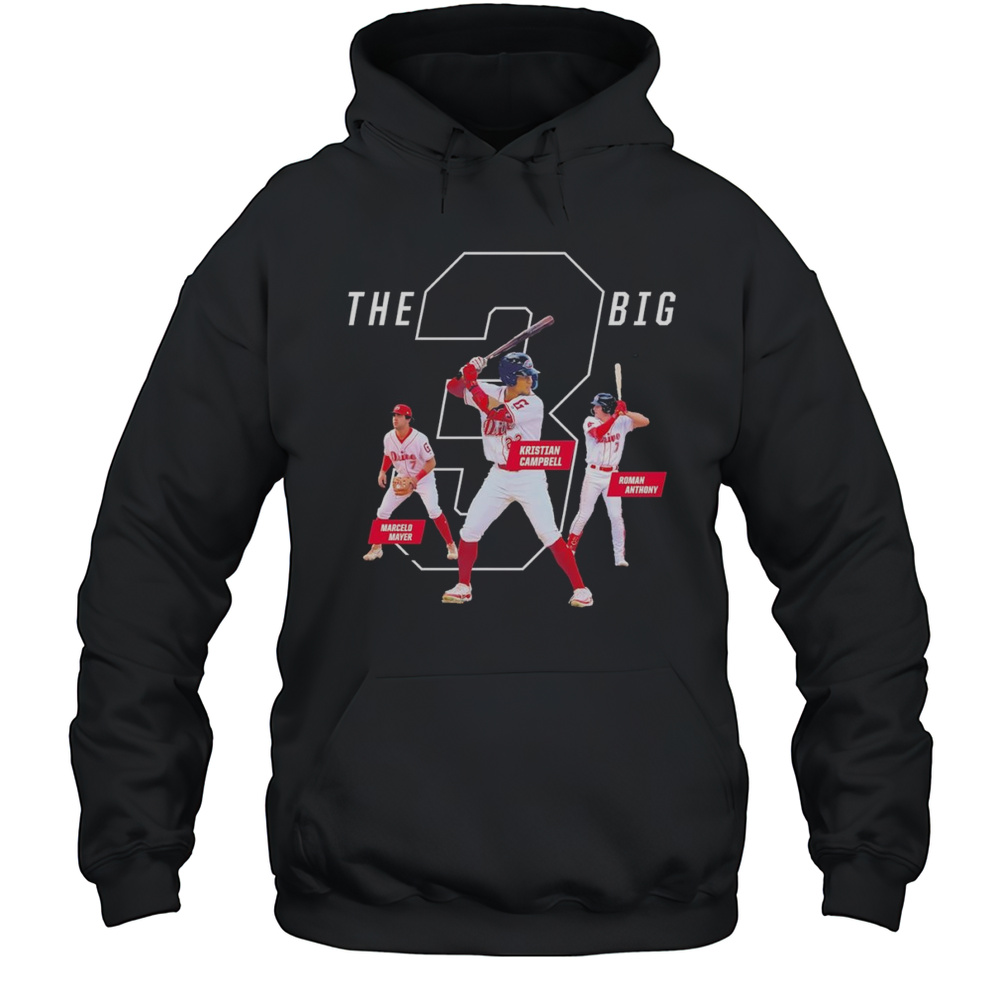 The Big 3 Greenville Drive Shirt Unisex Hoodie