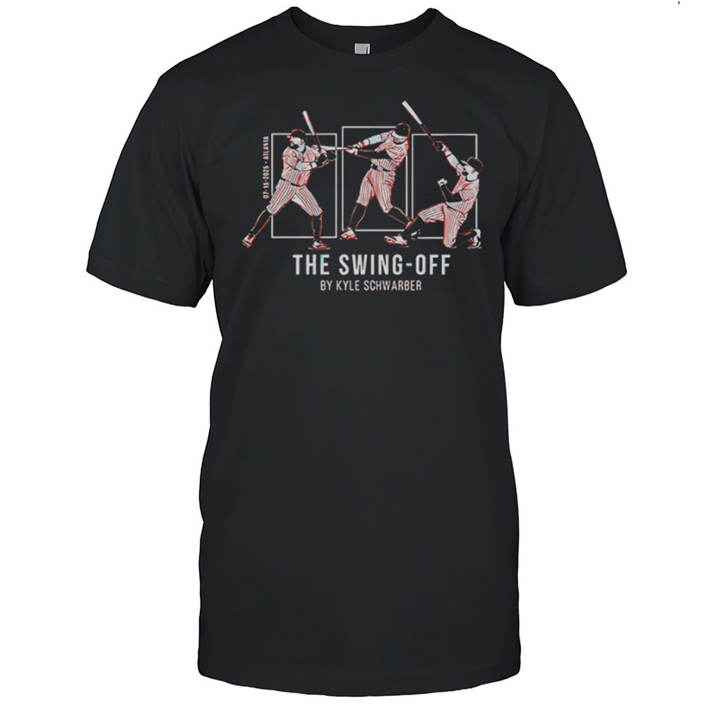 The Swing-off By Kyle Schwarber Baseball Shirt