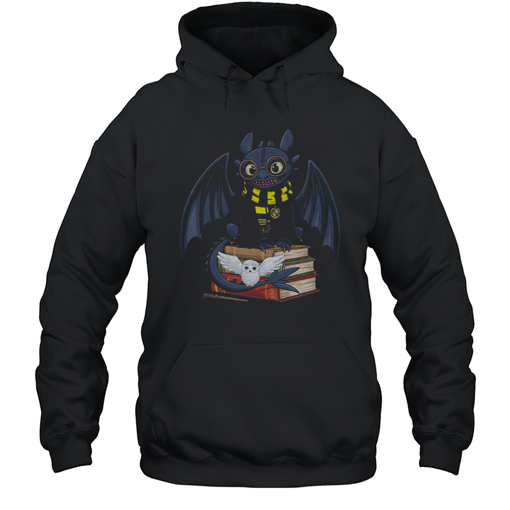 Toothless Huffle Halloween Shirt Unisex Hoodie