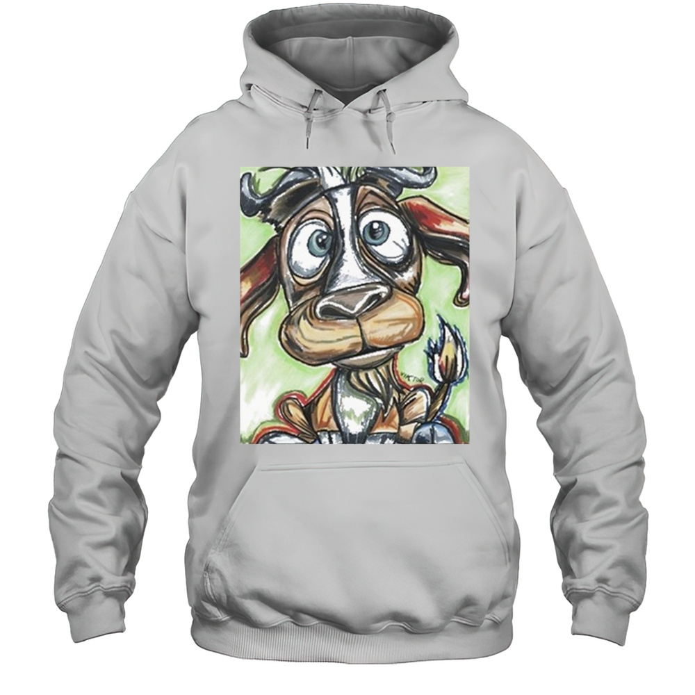 Viktor Bevanda Mr Goatface T-shirt Unisex Hoodie