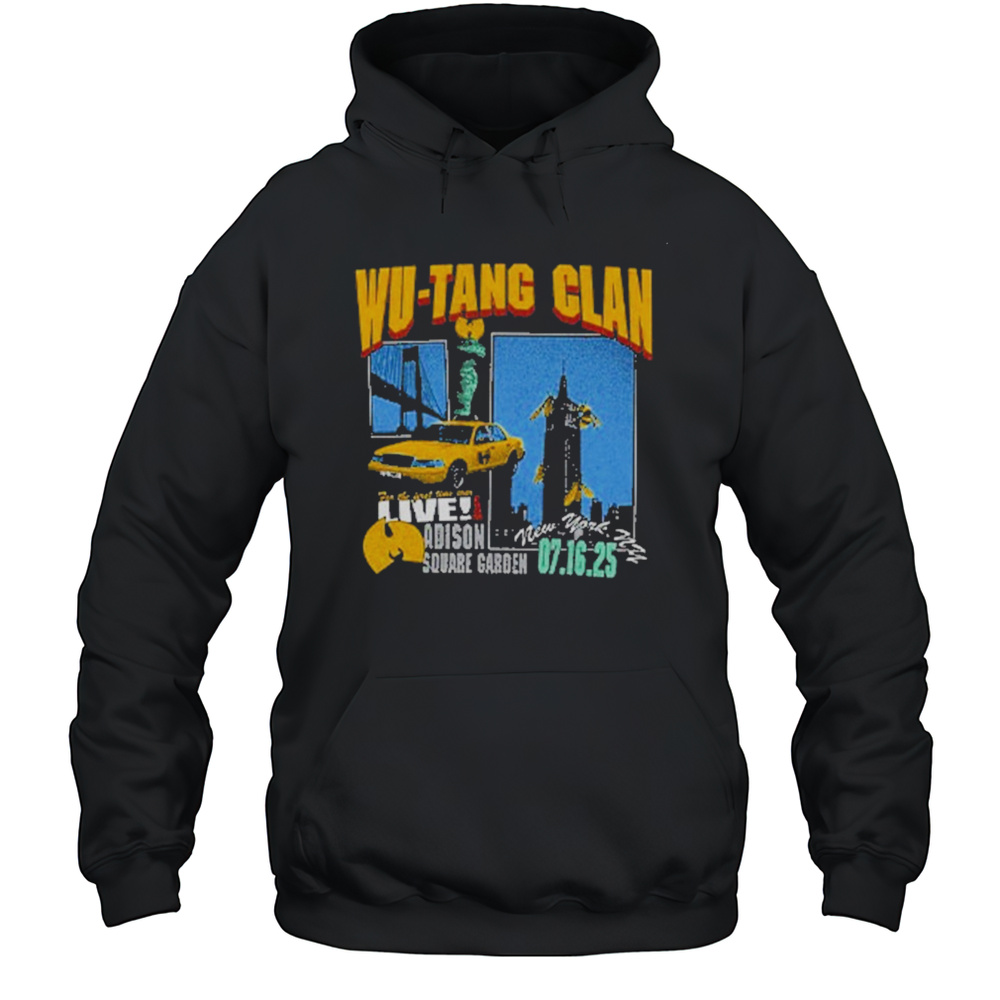 Wu Tang Clan New York NY July 16 2025 Show T-Shirt Unisex Hoodie