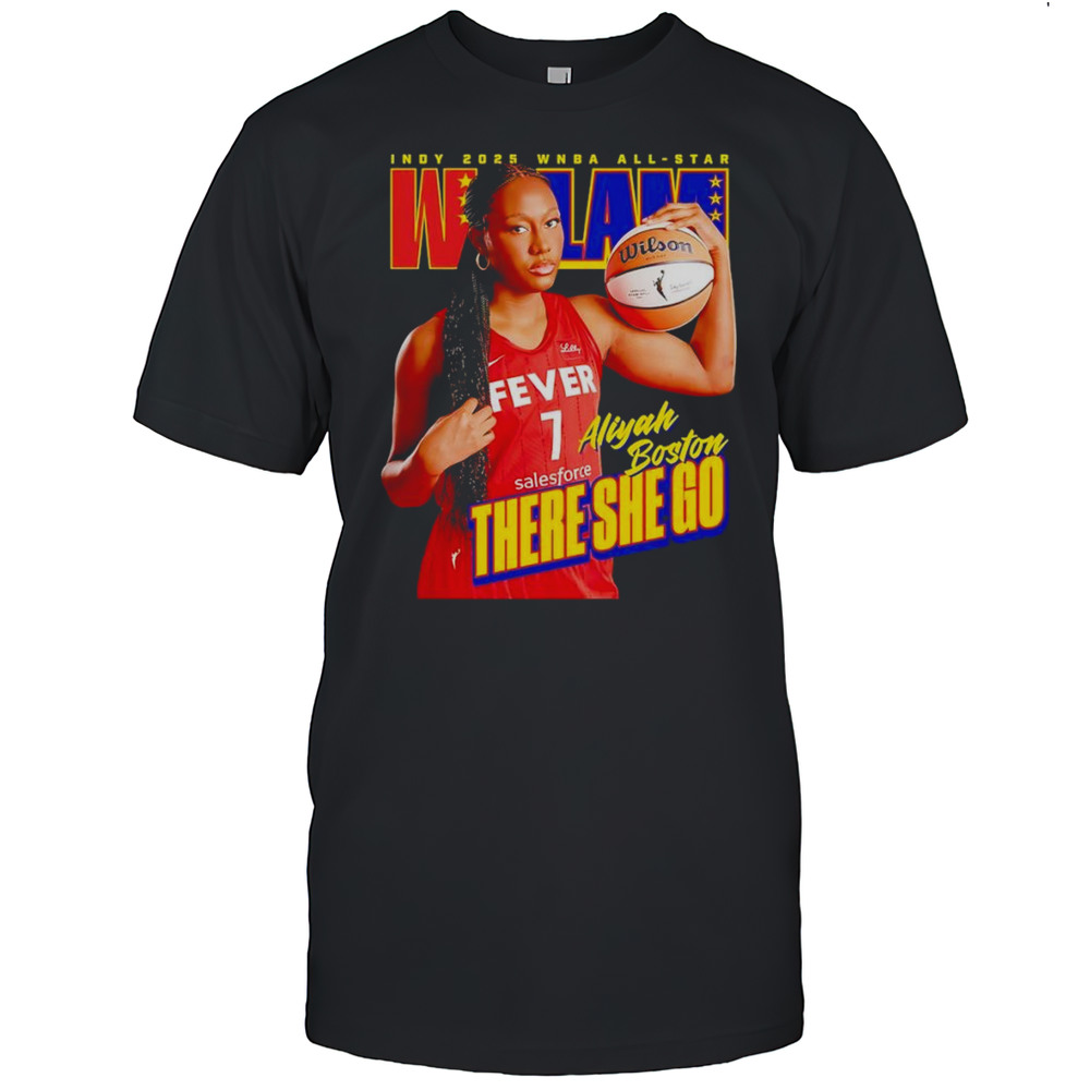 Aliyah Boston X WSLAM There She Go Shirt