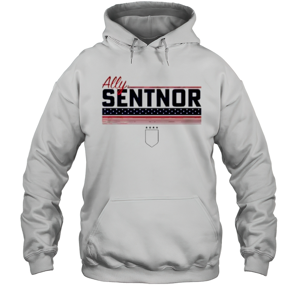 Ally Sentnor Stripe USWNTPA Shirt Unisex Hoodie